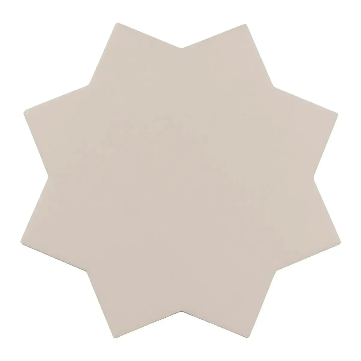 Carmel Warm Taupe Porcelain Star Tile Sample Piece | Tile Club