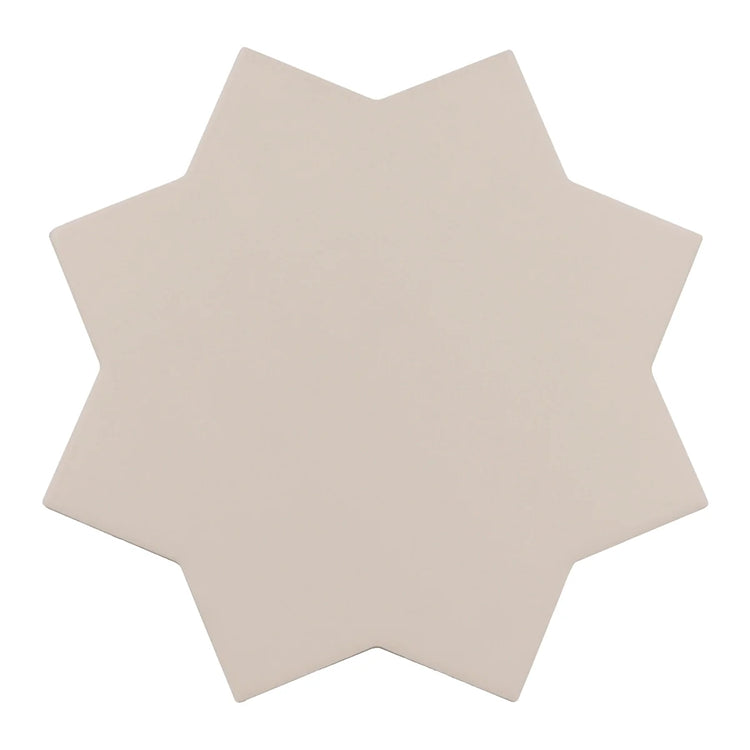 Carmel Warm Taupe Porcelain Star Tile Sample Piece | Tile Club