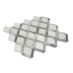 Diamonds Carrara White & Bardiglio Mosaic Tile | Tile Club