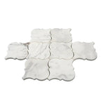Calacatta Lantern Marble Mosaic Tile | Tile Club