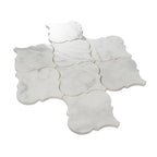 Calacatta Lantern Marble Mosaic Tile | Tile Club