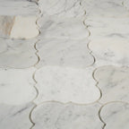 Calacatta Lantern Marble Mosaic Tile | Tile Club