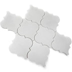 Royal White Lantern Marble Mosaic Tile | Tile Club