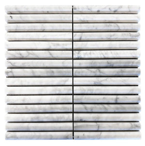 True Carrara Arc Fluted Sample