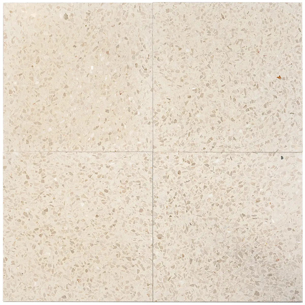 Crema Beige Terrazzo Tile 24" x 24" | Tile Club