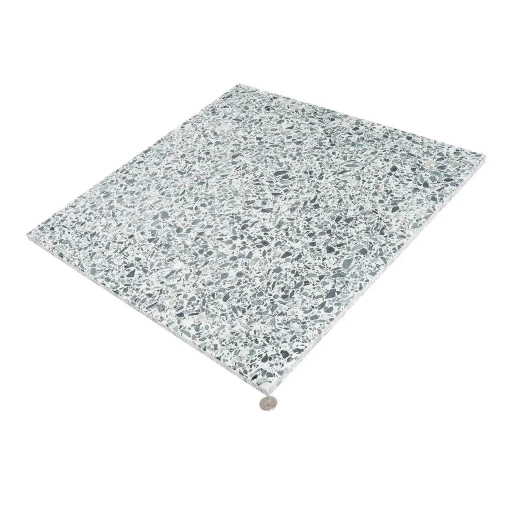 Forest Green Real Terrazzo Tile 24" x 24" | Tile Club
