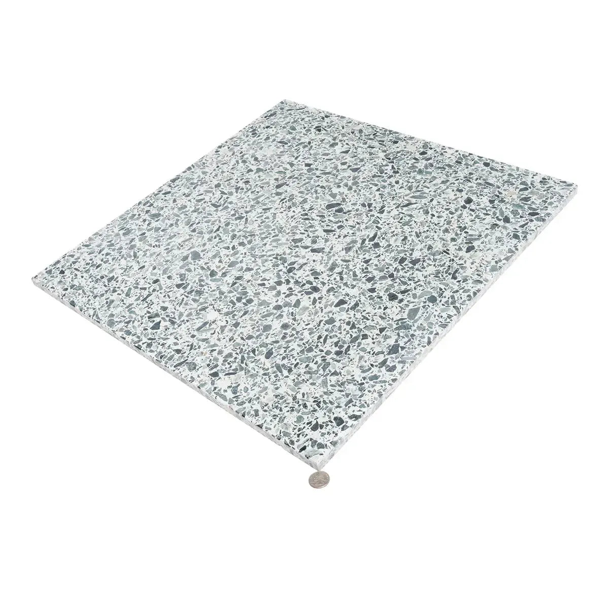 Forest Green Real Terrazzo Tile 24" x 24" | Tile Club
