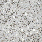 Gray and White Real Terrazzo Tile 24" x 24" | Tile Club