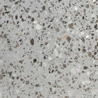 Gray and White Real Terrazzo Tile 24" x 24" | Tile Club