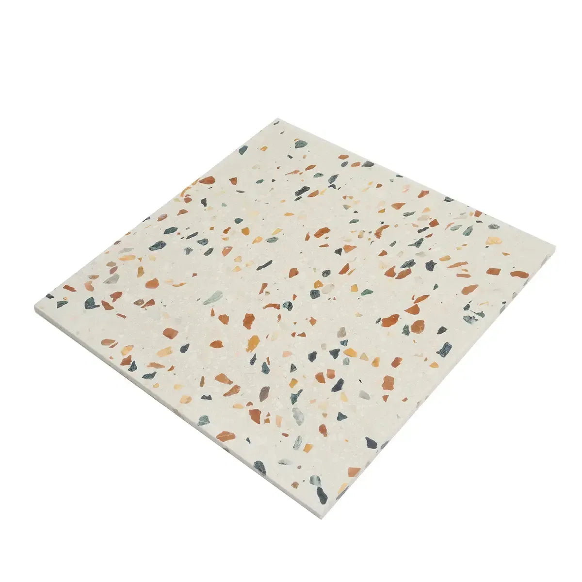 Terracotta Real Terrazzo Tile 24" x 24" | Tile Club
