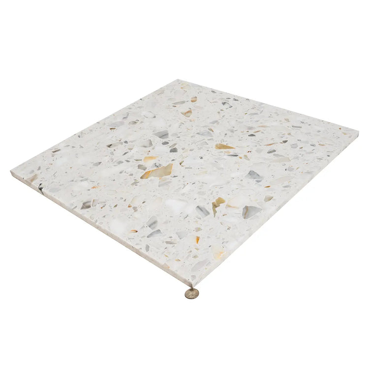 Coastal Sky Real Terrazzo Tile 24" x 24" | Tile Club