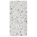 Valmarano Gray Textured Terrazzo Tile 12" x 24" | Tile Club