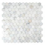 2" Calacatta Gold Hexagon Tile Honed | Tile Club