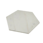 10" Calacatta Gold Marble Hexagon Tile Honed | Tile Club