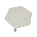10" Calacatta Gold Marble Hexagon Tile Honed | Tile Club