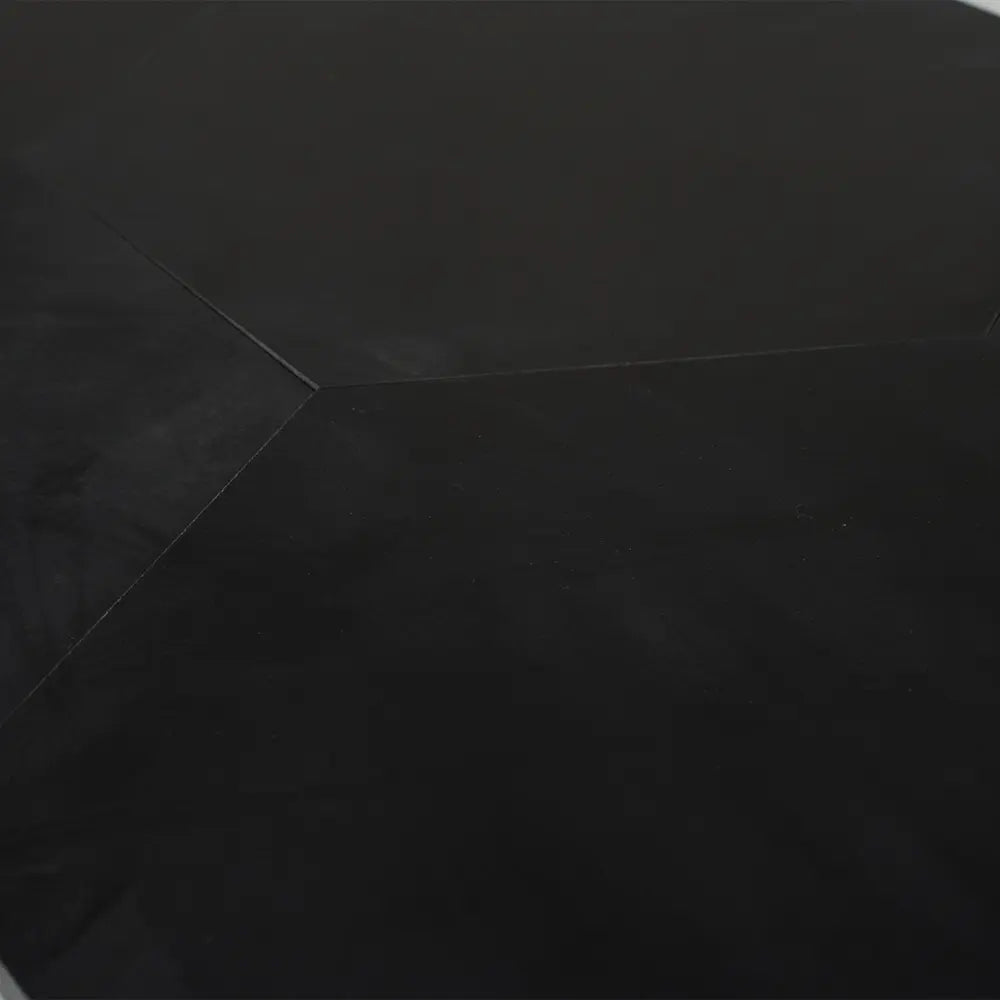Nero Marquina 10 Inch Hexagon Honed Marble Mosaic Tile | Tile Club