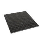 Nero Marquina 1X1 Polished Marble Mosaic Tiles | Tile Club