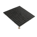 Nero Marquina 1X1 Polished Marble Mosaic Tiles | Tile Club