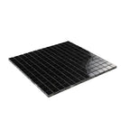 Nero Marquina 1X1 Polished Marble Mosaic Tiles | Tile Club