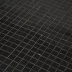 Nero Marquina 1X1 Polished Marble Mosaic Tiles | Tile Club