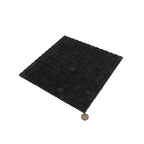 Nero Marquina Tumbled Square Marble Mosaic Tiles | Tile Club