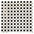 Thassos Octagon with Nero Marquina Squares Marble Mosaic Tile | Tile Club