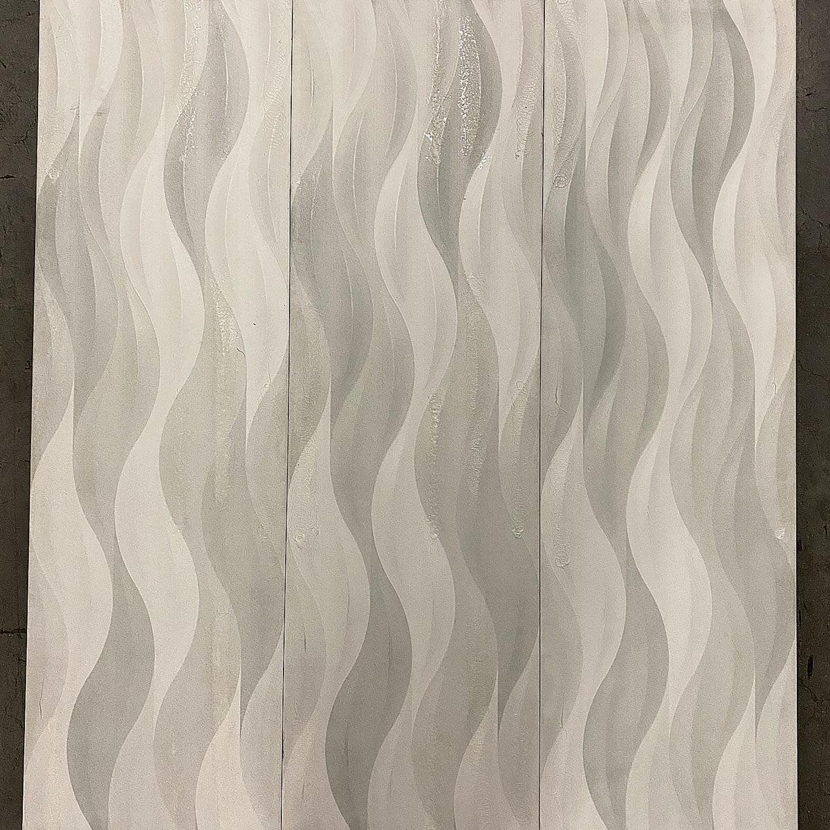Tango Grey Wave 3d Porcelain TIle