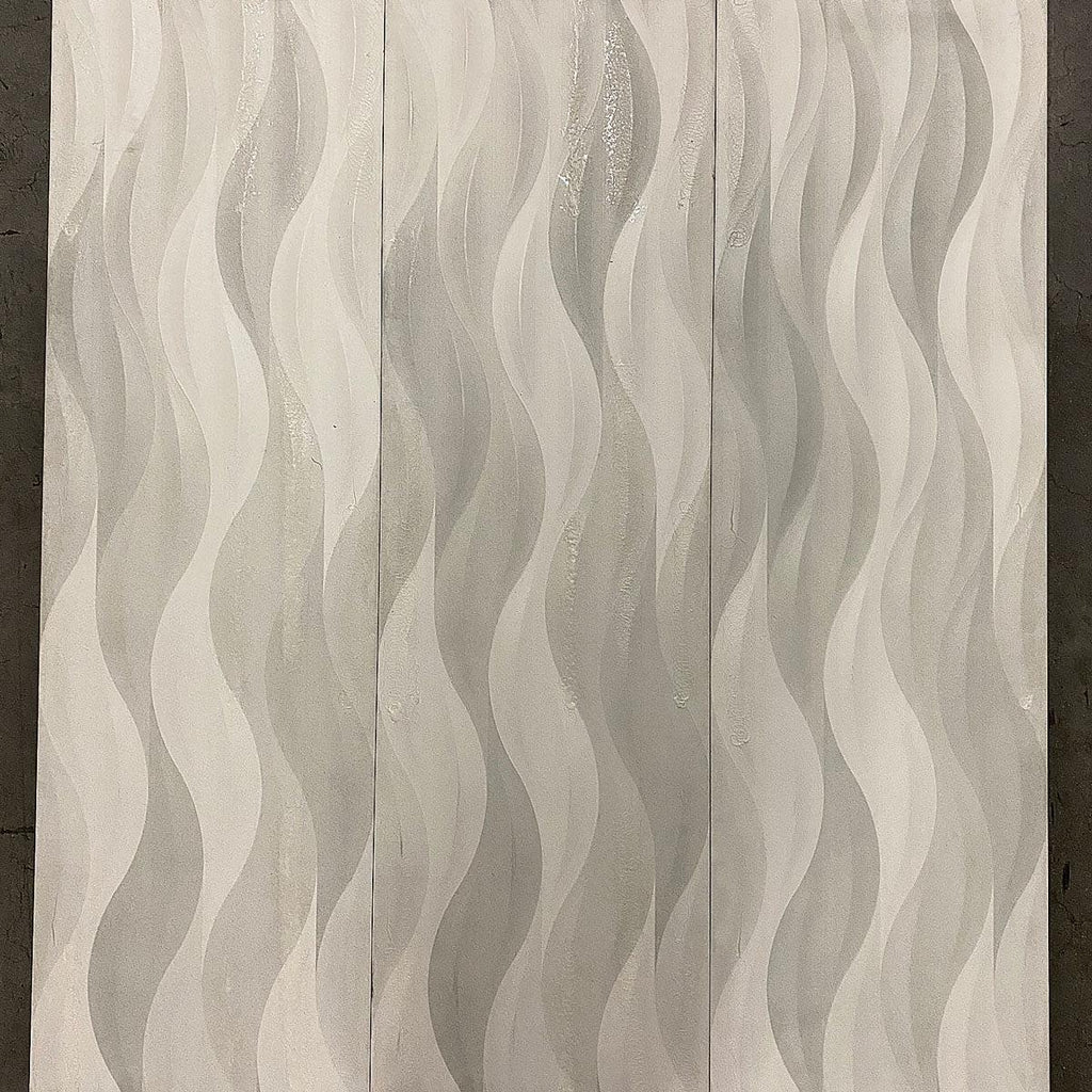 Tango Grey Wave 3d Porcelain TIle