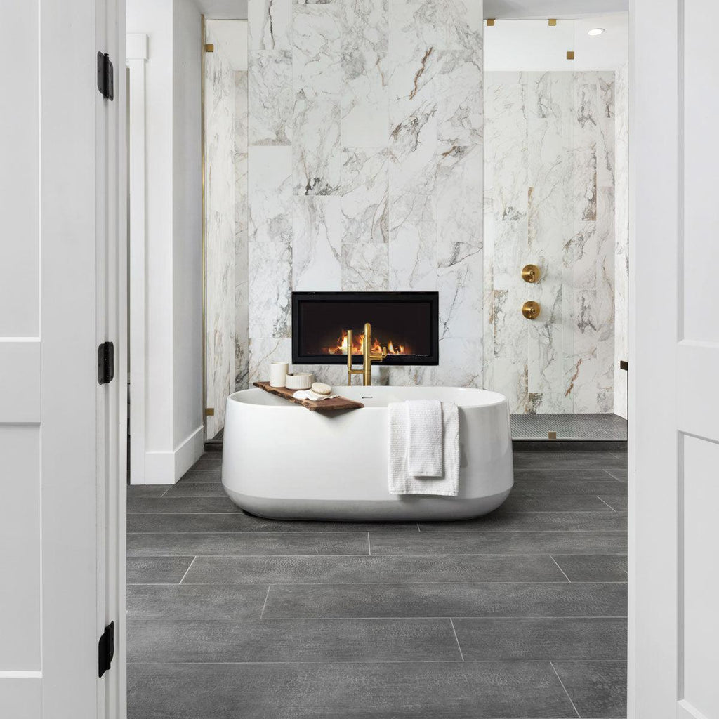 Kasai Notte 10x60" Rectified Porcelain Tile | Tile Club