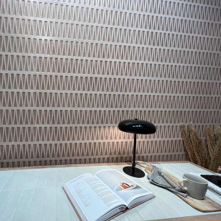 Tera Cotta Geometric Ceramic Wall Tile | Tile Club