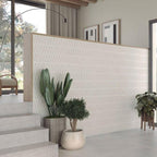 Tera Blanco Geometric Ceramic Wall Tile | Tile Club