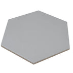 Magic Silver Porcelain Hexagon Tile