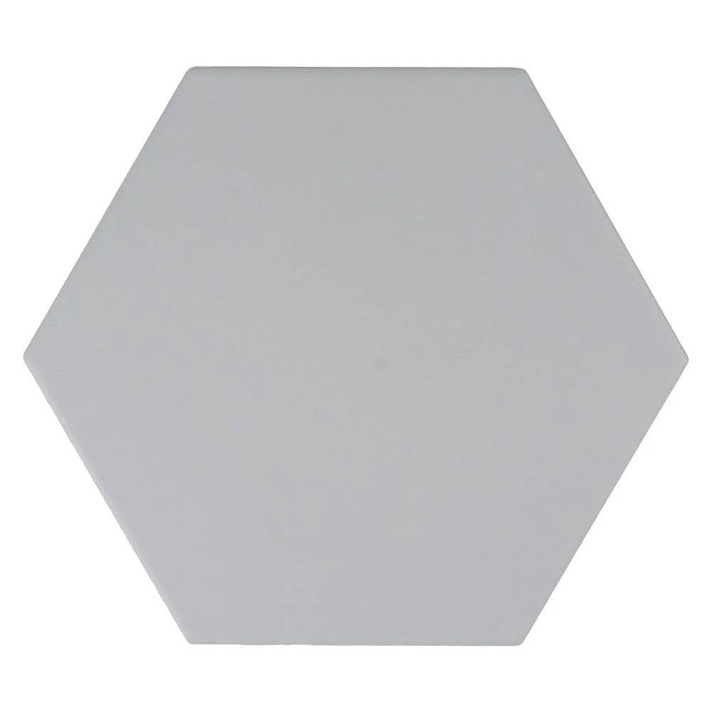 Magic Silver Porcelain Hexagon Tile