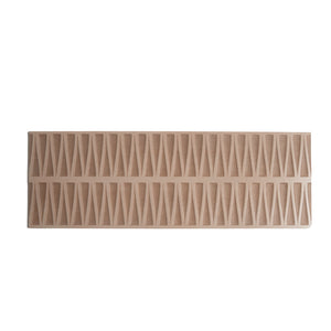 Tera Cotta Geometric Ceramic Wall Tile Sample | Tile Club