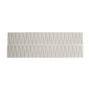 Tera Blanco Geometric Ceramic Wall Tile Sample | Tile Club