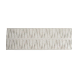 Tera Blanco Geometric Ceramic Wall Tile Sample | Tile Club