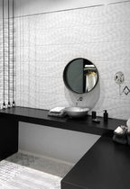 Tex Ivory Atomic Ceramic Tile | Tile Club