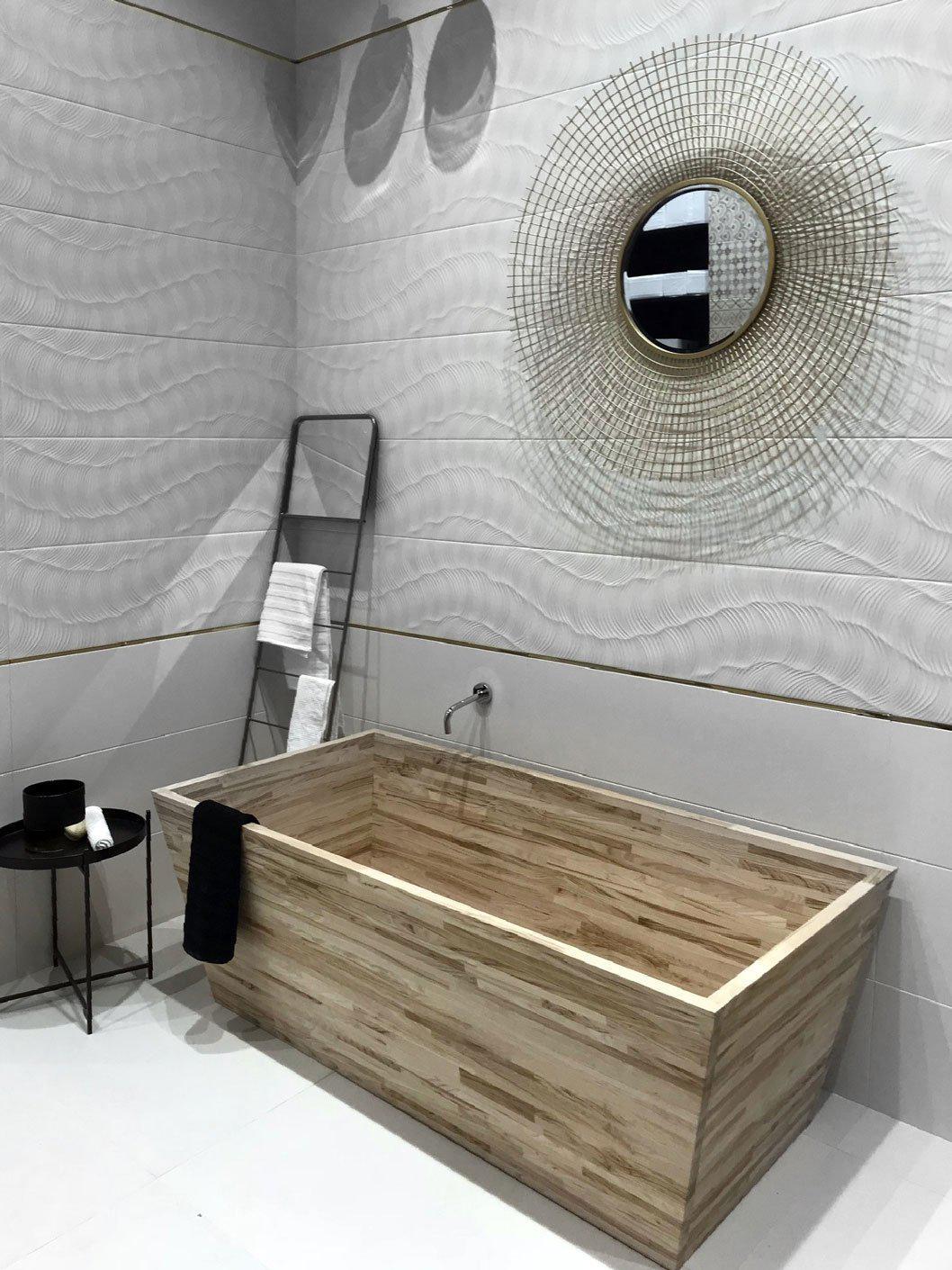 Tex Ivory Atomic Ceramic Tile | Tile Club