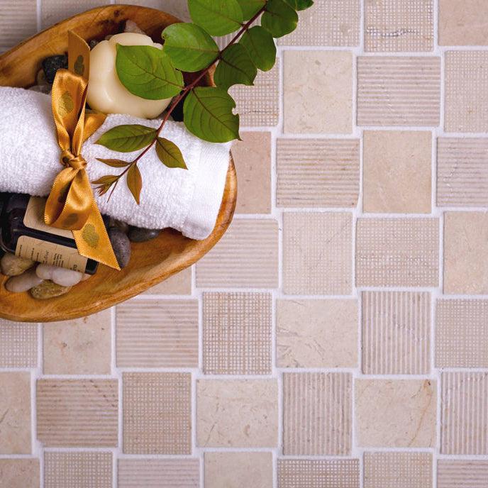 Basket Weave Mosaic Tile