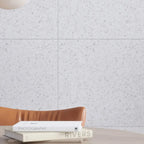Tropical Sand Terrazzo Square Porcelain Tile Wall 