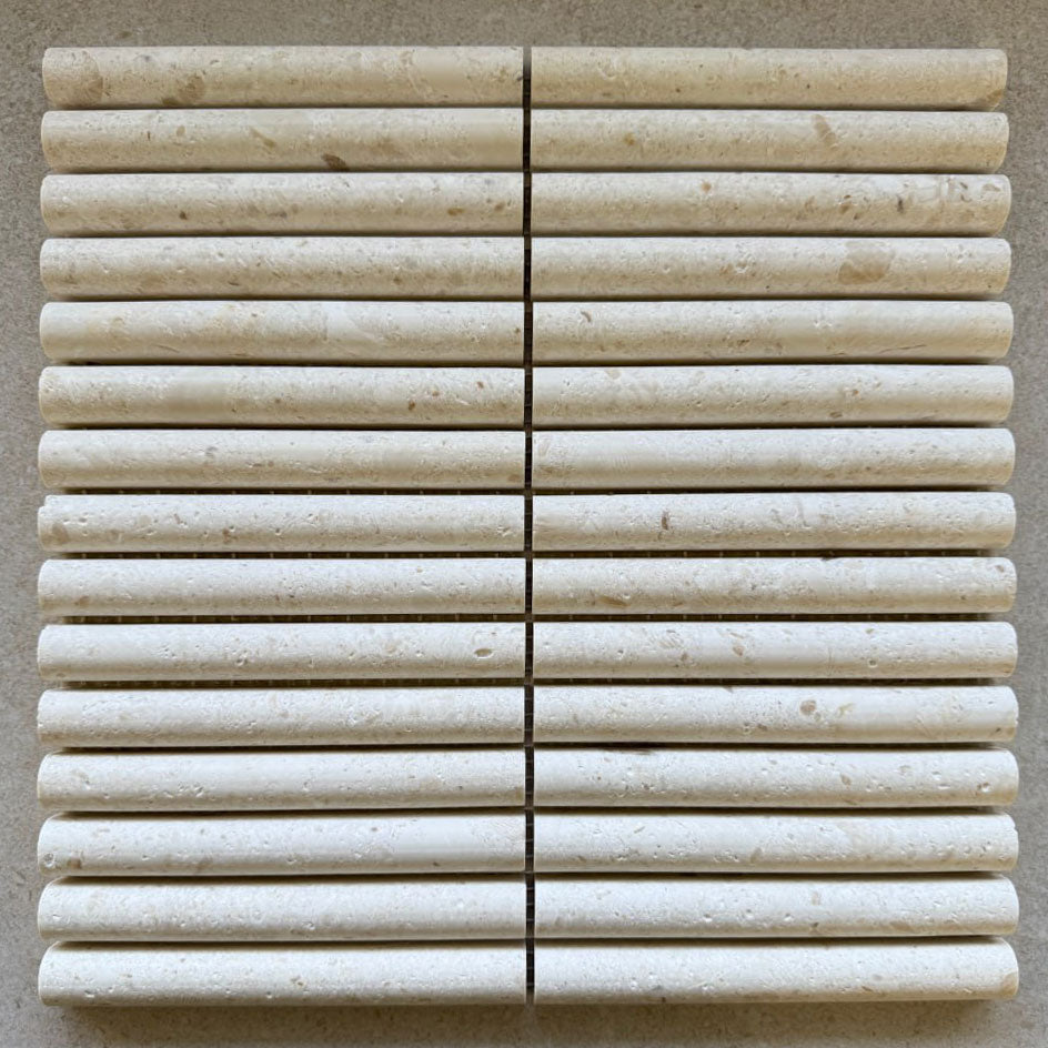 True Beige Arc Fluted Sample