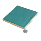 Camila Turquoise Square 5.9x5.9 Porcelain Tile | Tile Club