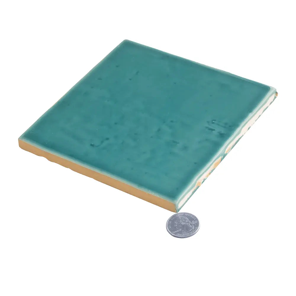 Camila Turquoise Square 5.9x5.9 Porcelain Tile | Tile Club