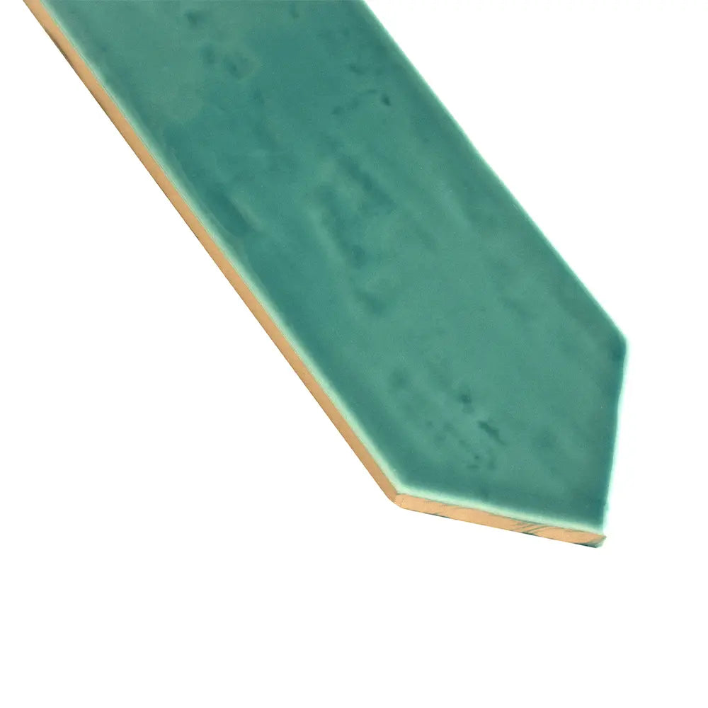 Camila Turquoise Picket Porcelain Tile | Tile Club