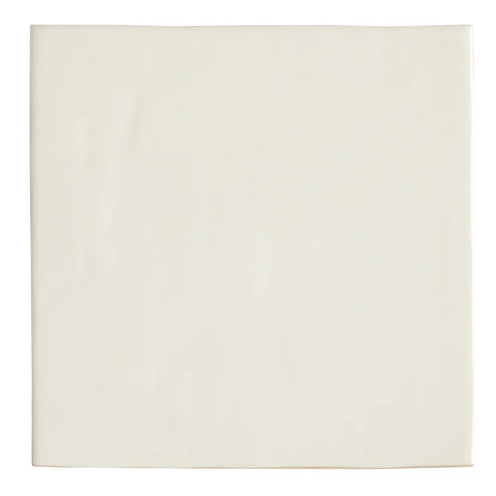 Camila White Square 5.9x5.9 Porcelain Tile | Tile Club