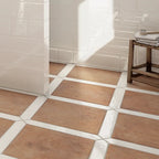 Camila Terra Cotta Square 18x18 Porcelain Tile | Tile Club