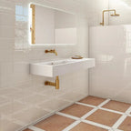 Camila White Square 5.9x5.9 Porcelain Tile | Tile Club