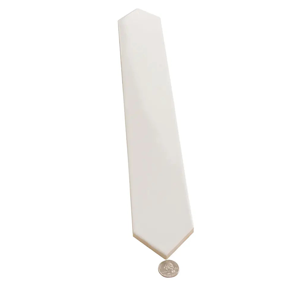 Camila White Picket Porcelain Tile | Tile Club