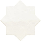 Camila White Star Porcelain Tile | Tile Club