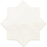 Camila White Star Porcelain Tile Sample